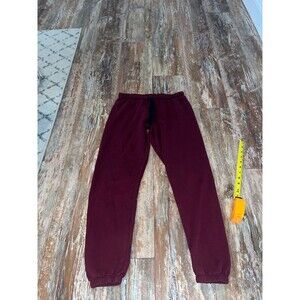 Women’s Victoria Secret Pink Burgundy Joggers Size Small